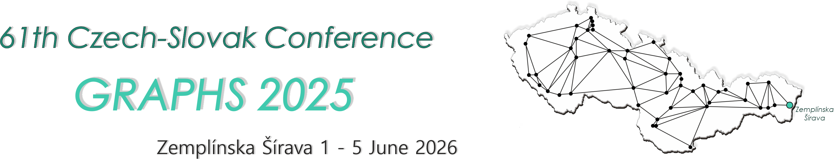 map of all places where the conference was held CSGT